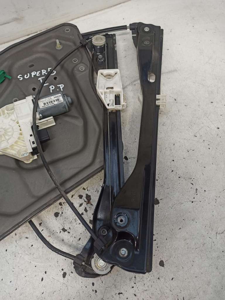 фото №7, Skoda superb ii механізм скло правий перед 3t0837402a