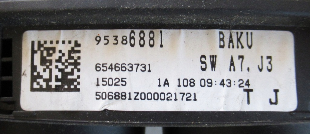 фото №6, Счетчик приборная панель opel mokka 95386881