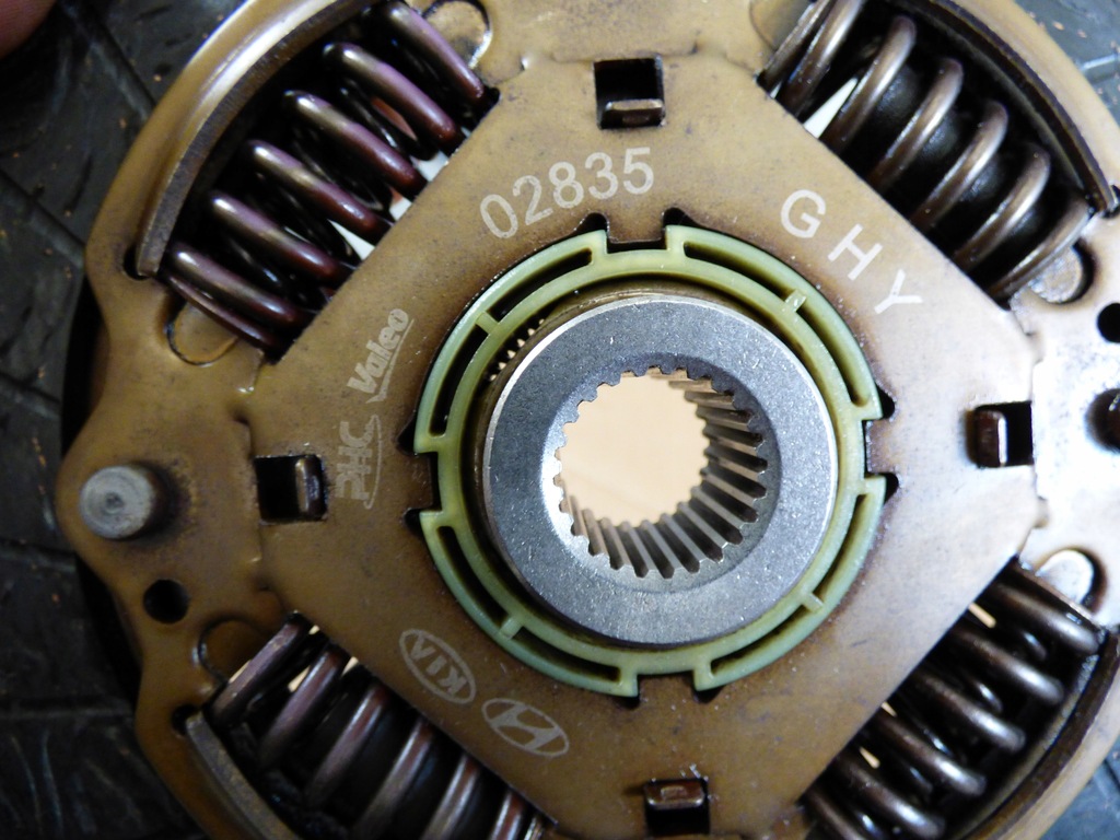 фото №4, Сцепление полный прижим диск kia picanto ii 1.2