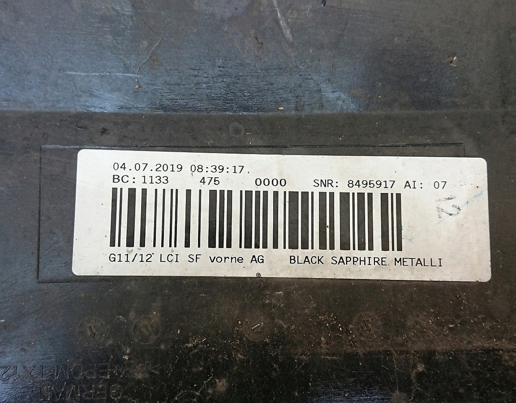 фото №8, Bmw 7 g11 g12 lift 17-20 бампер перед