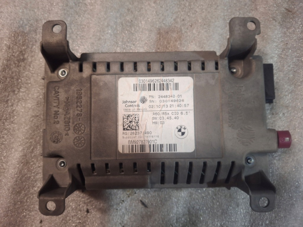 фото №2, Дисплей mini cooper r60 2448342-01