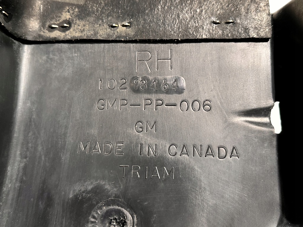 фото №6, Захист підкрилок праве передні chevrolet corvette c5