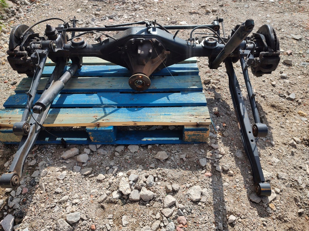 фото №6, Renault alaskan / nissan navara d23 мост подвеска задние полный