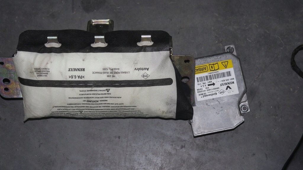 фото №5, Приборная панель приборная консоль подушка безопасности renault kangoo ii