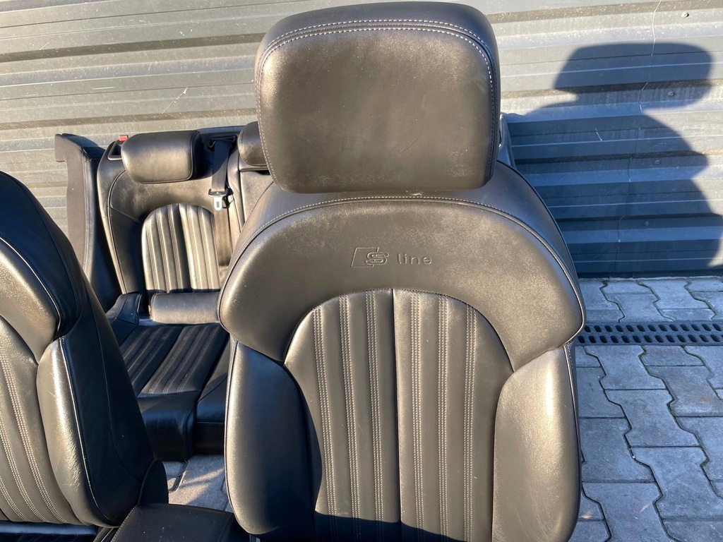 фото №8, Audi a6 c7 avant kombi s-line сиденья заднее сиденье кожа