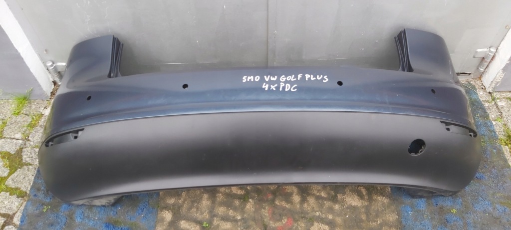 фото №1, Vw golf plus 5m0807421 бампер задний 4xpdc