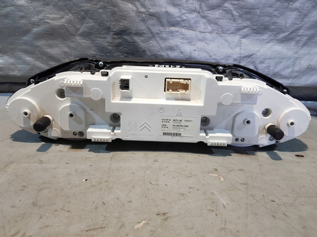 фото №7, Лічильник прилади peugeot 308 ii t9 1.6d eu оригінальний номер 9822774780