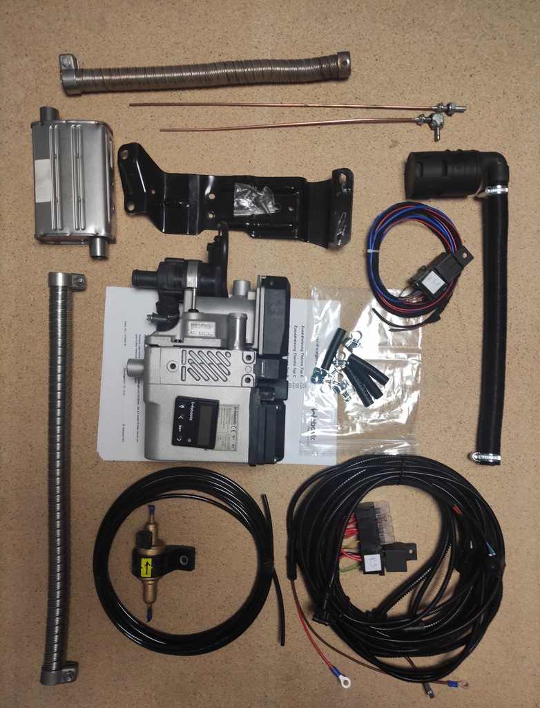 фото №11, Webasto peugeot partner 1.6hdi приборная панель thermo top c 5 kw 12v analog!