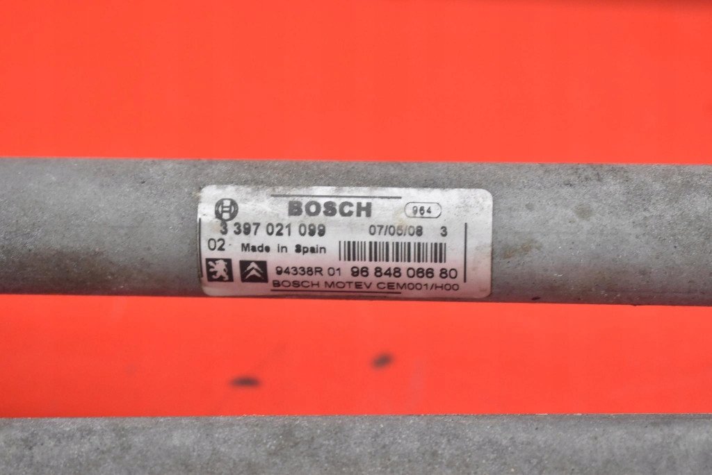 фото №6, Механизм моторчик дворник перед eu 9684806680 peugeot 308 i t7 07-11