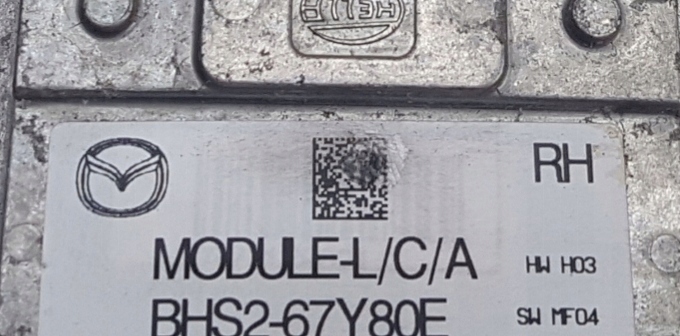 фото №7, Модуль ассистент поперечина движения радар mazda 3 bm 13-16