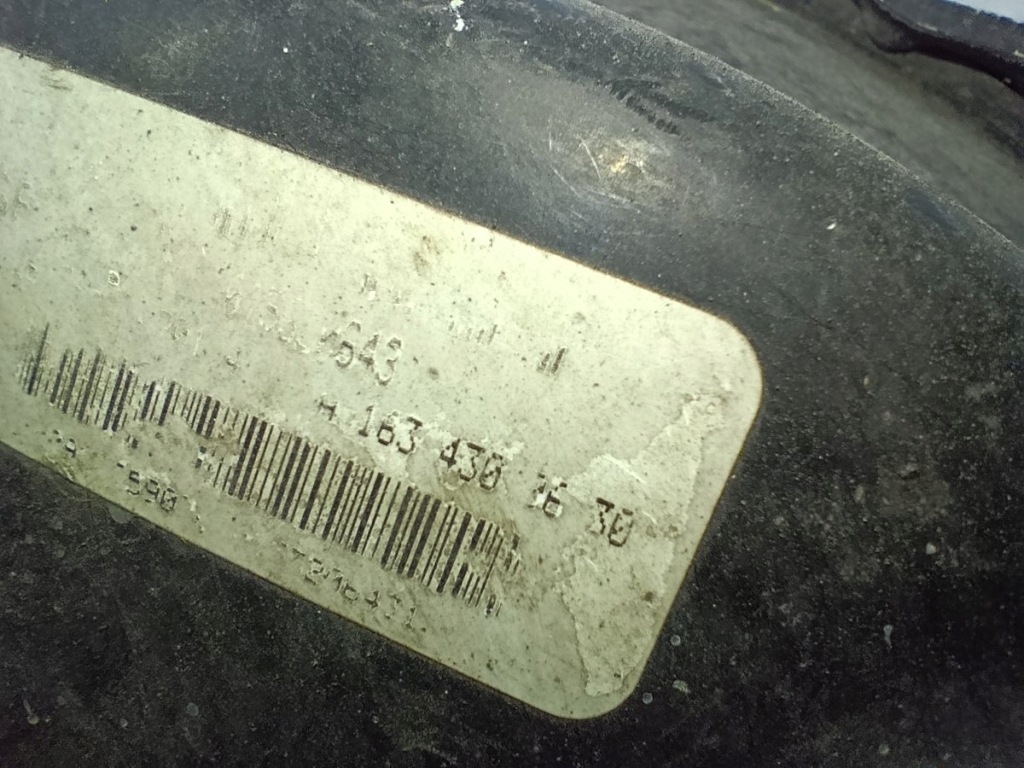 Підсилювач гальм гальмівні mercedes-benz ml w163 a1634300630 ate 2.7 cdi Зі Шроту