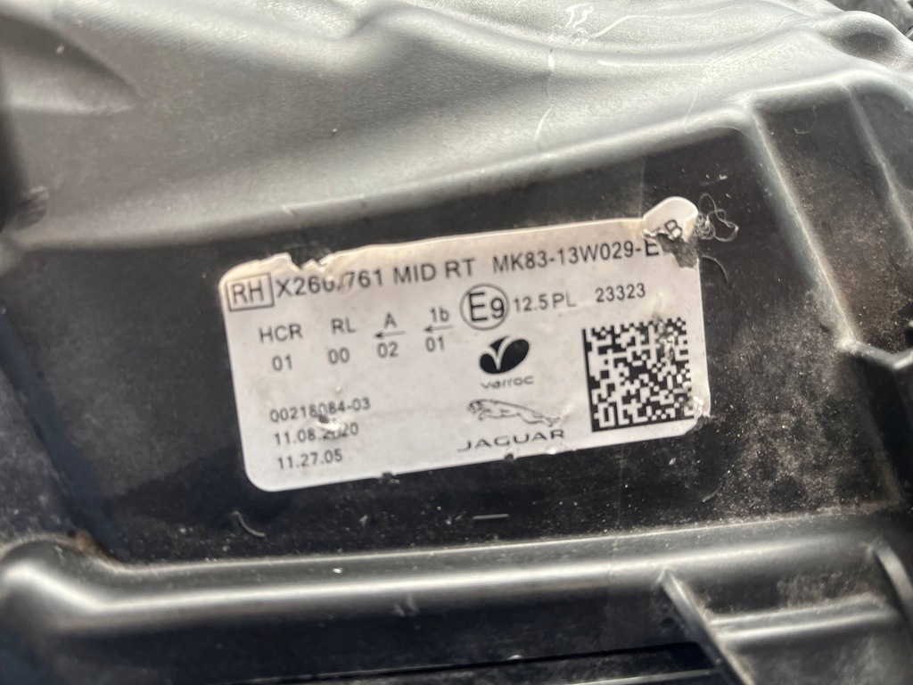 фото №14, Jaguar xf ii x260 f-pace x761 лампа full led права lift 20- mid