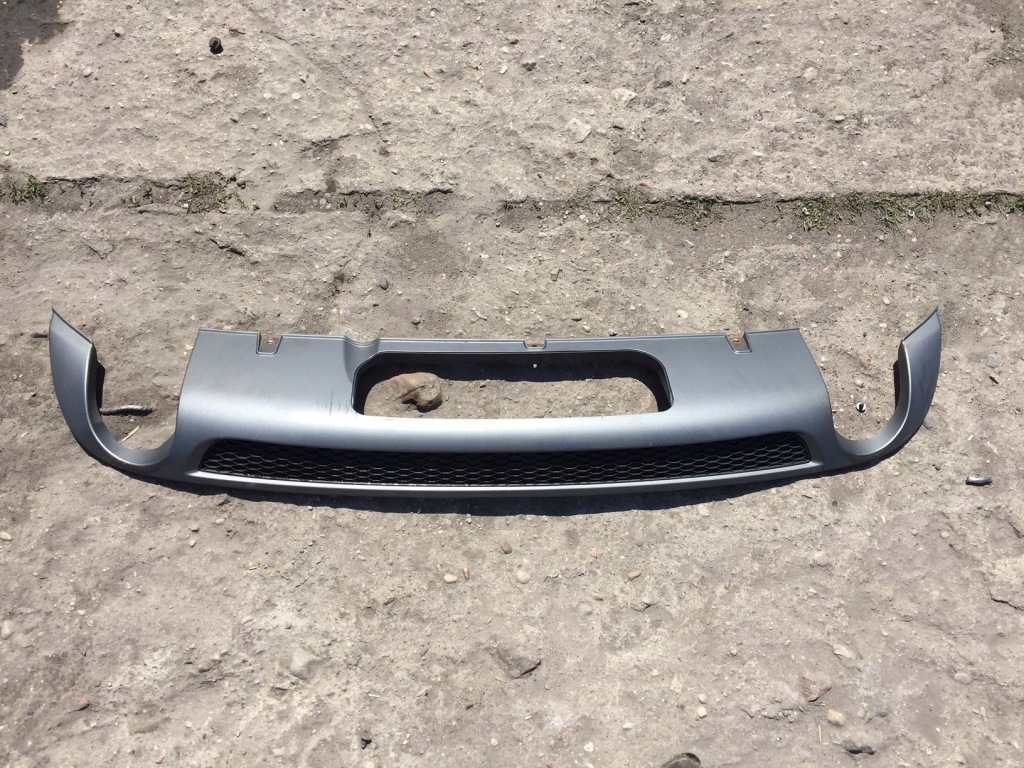 фото №1, A6 c6 lift s-line диффузор спойлер бампера задняя