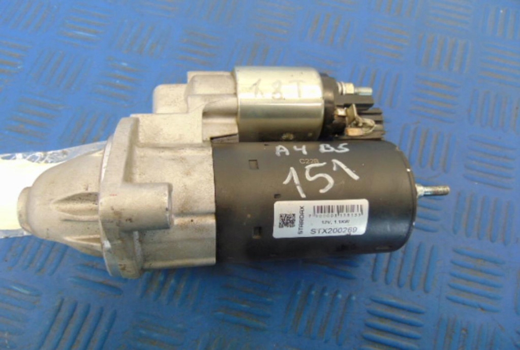 фото №5, Audi a4 b5 1.8 20v turbo стартер stx200269