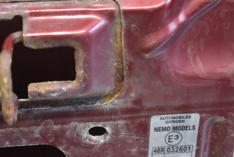 фото №16, Капот кришка двигуна bordowa citroen nemo 07-17