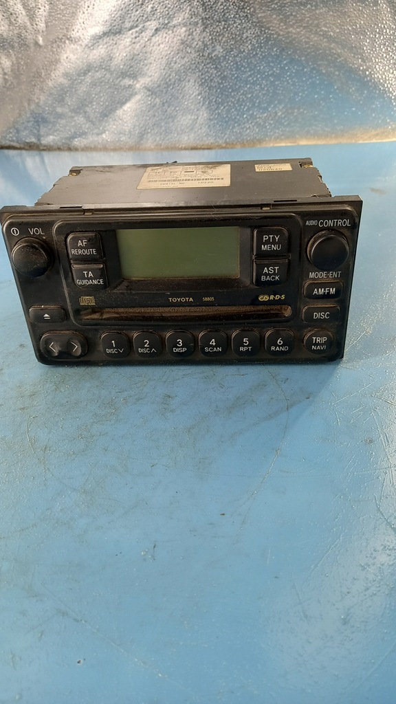 фото №1, Радіо toyota previa 01r 08600-00958