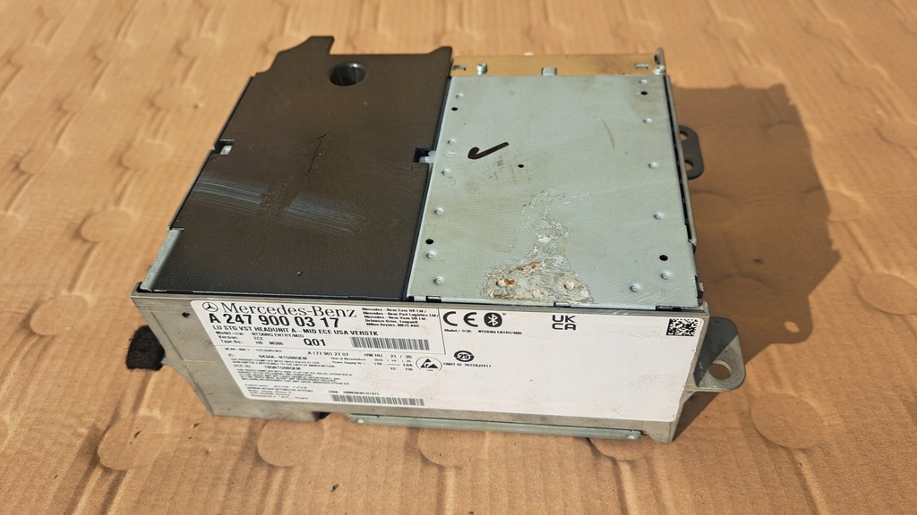 фото №1, Mercedes gla eqa h243 - радио навигация a2479000317