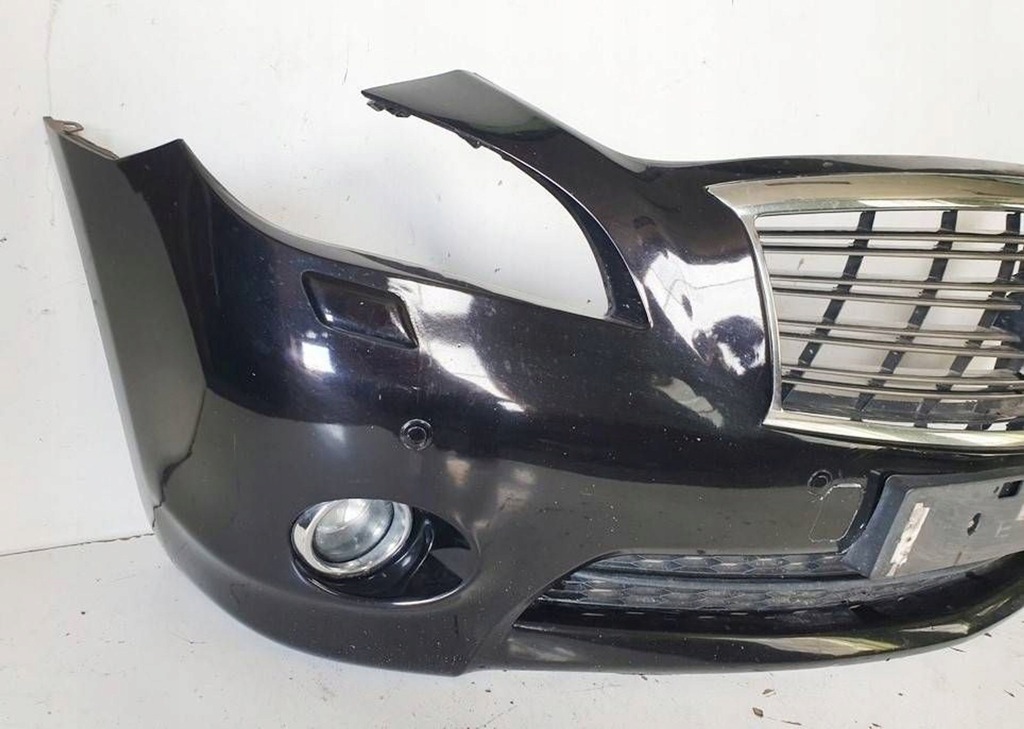 фото №6, Infiniti m iv m30 10-13r бампер перед решётка радиатора датчики решётка радиатора противотуманные фары kpl