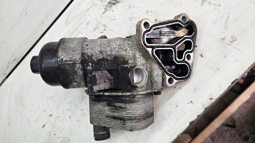 фото №6, Kia rio 2 ii 05-11 1.5 crdi d4fa 26410-2a100 радиатор масла корпус фильтра