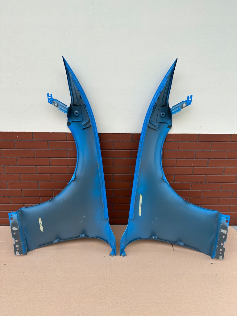 Ford mustang vii mk7 5.0 gt бампер перед капот крило grabber blue Київ