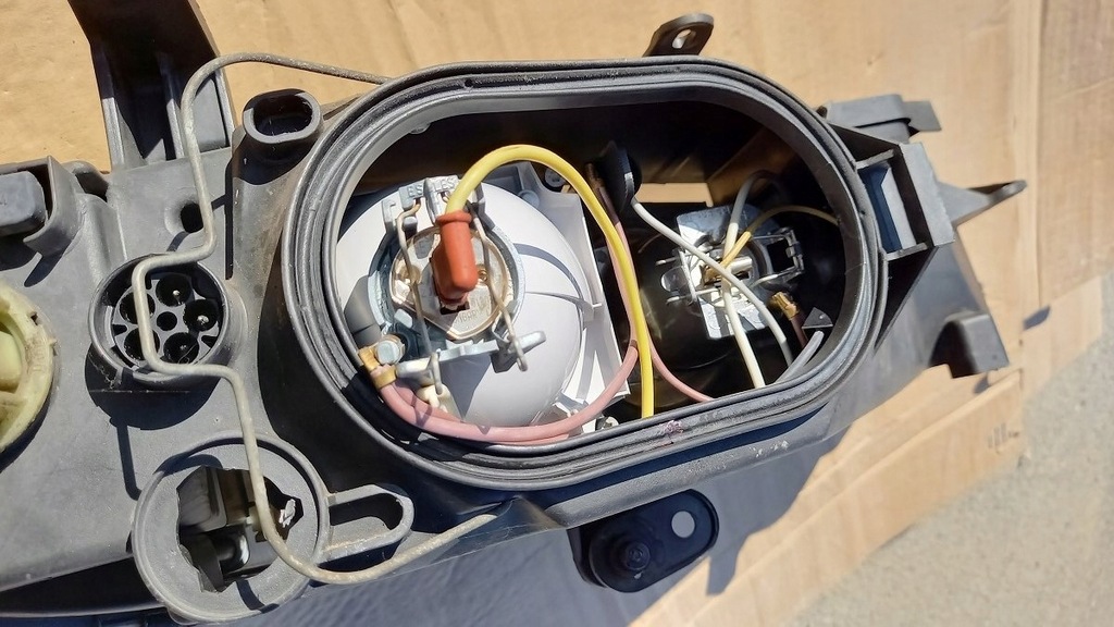 фото №5, Mps фара лампа opel calibra лівий 2 лінзи