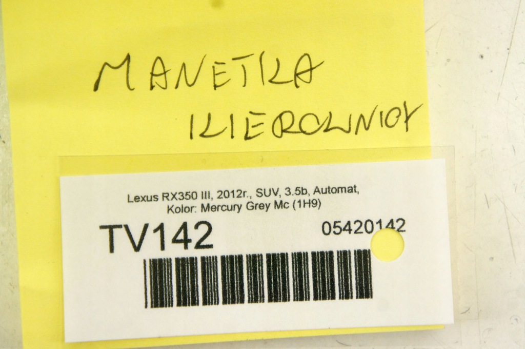 фото №7, Tv142 lexus rx iii рычаг поворотники света