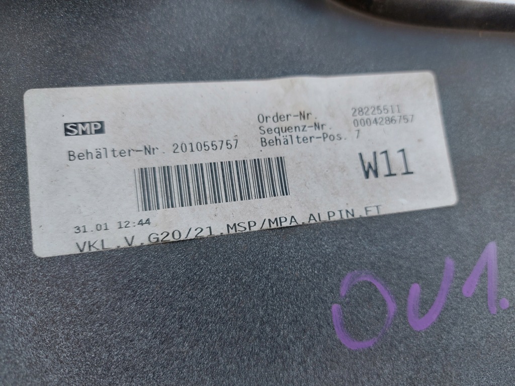 фото №11, Bmw 3 g20 g21 m набор бампер передний перед