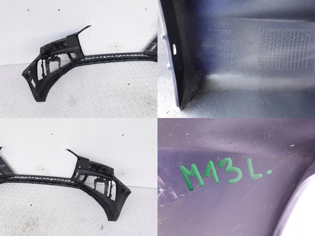 фото №12, Audi rs4 8w0 b9 16-19 бампер перед sprysk/6xpdc