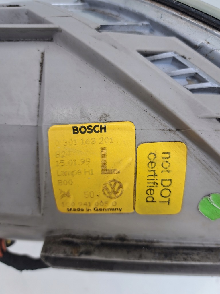 фото №7, Vw new beetle 0301163201 лампа перед передня ліва europa лінза