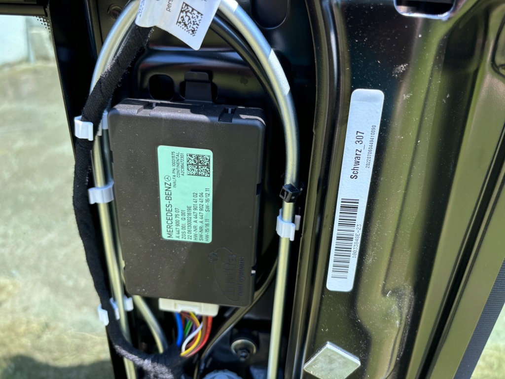 фото №9, Mercedes v klasa 447 vito 447 дах панорама люк скло