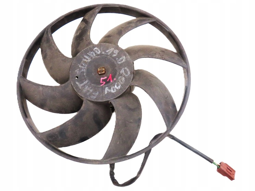 фото №1, Вентилятор радіатора fiat scudo i 1.9 d 1996-2006 rok
