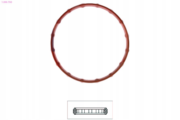 фото №1, Eps прокладка термостата