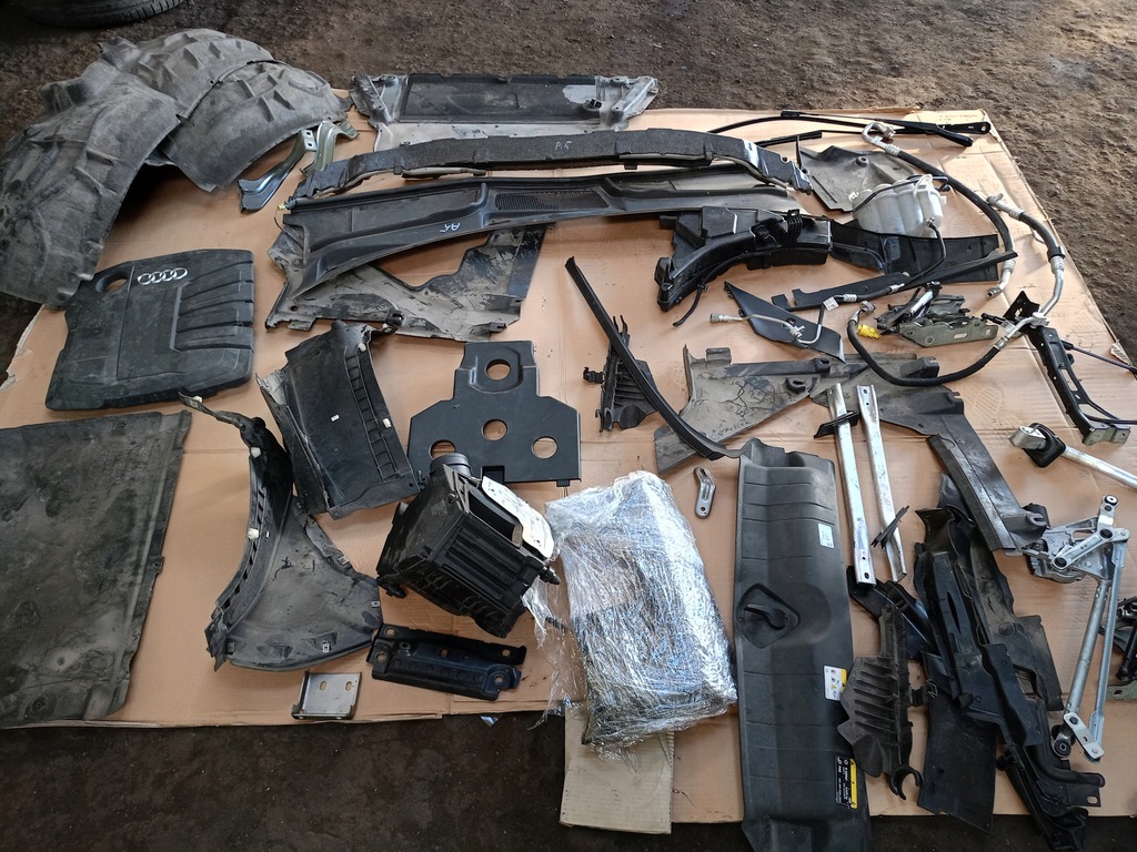 фото №15, Капот бампер лампи крила радіатор pas перед audi a5 8w6 lift s-line