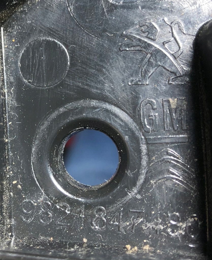 фото №10, Renault kangoo 2 ii 2008- направляющая кронштейн бампера левый перед оригинал