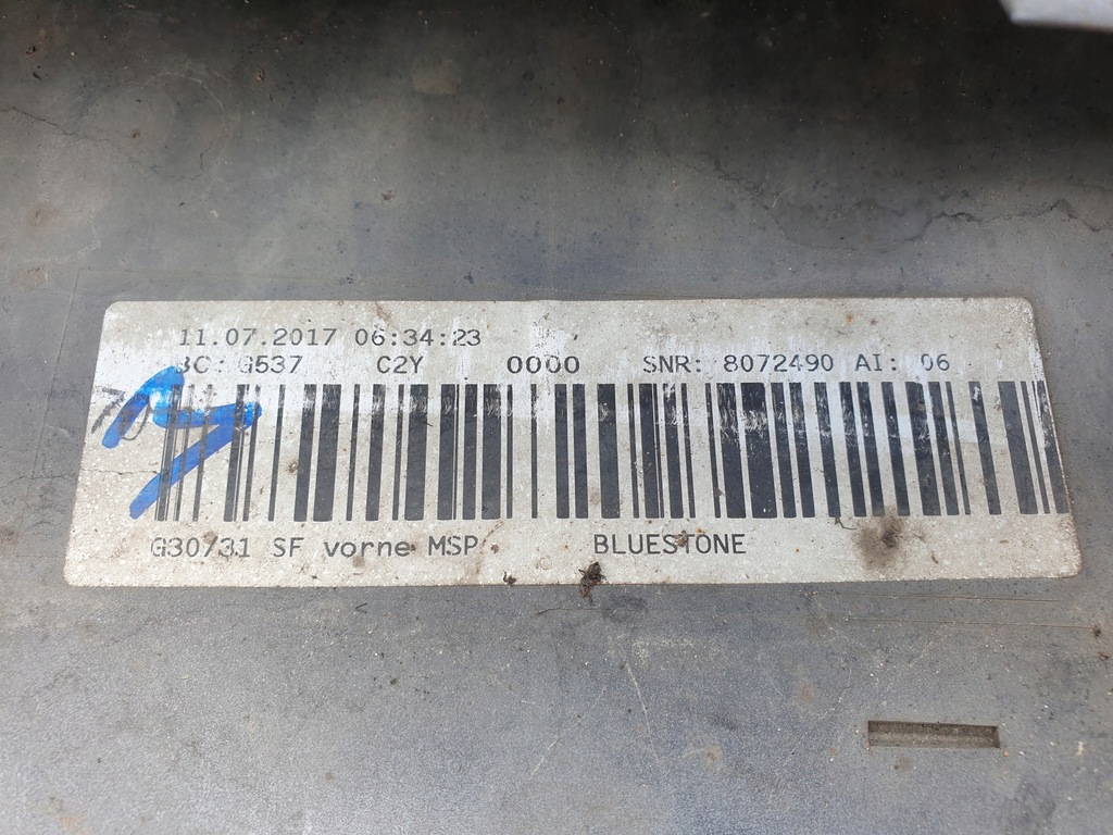 фото №6, Bmw 5 g30 g31 m набор бампер передний msp