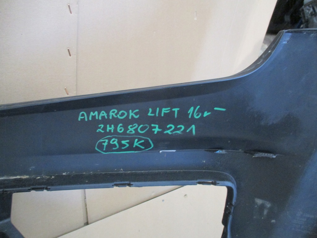 фото №11, Бампер перед передний vw amarok lift 16r- 2h6807221