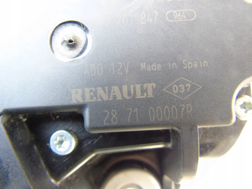 фото №5, Моторчик двірники задня renault megane iii 287100007r