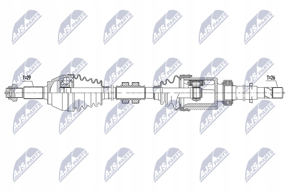 Купить Приводной вал приводная nissan juke 1.2dig-t 10- /правая, mtm/