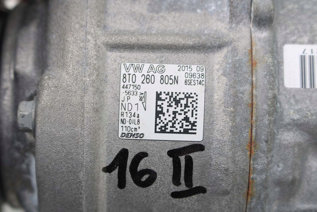 фото №7, Audi a4 a5 q5 насос кондиціонера кондиціонер 8t0260805n 4m0820803 компресор kompr