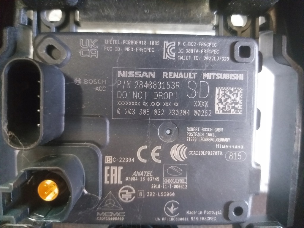 фото №4, Решітка радіатора решітка радіатора радар renault megane v 5 e tech e-tech 284383153r