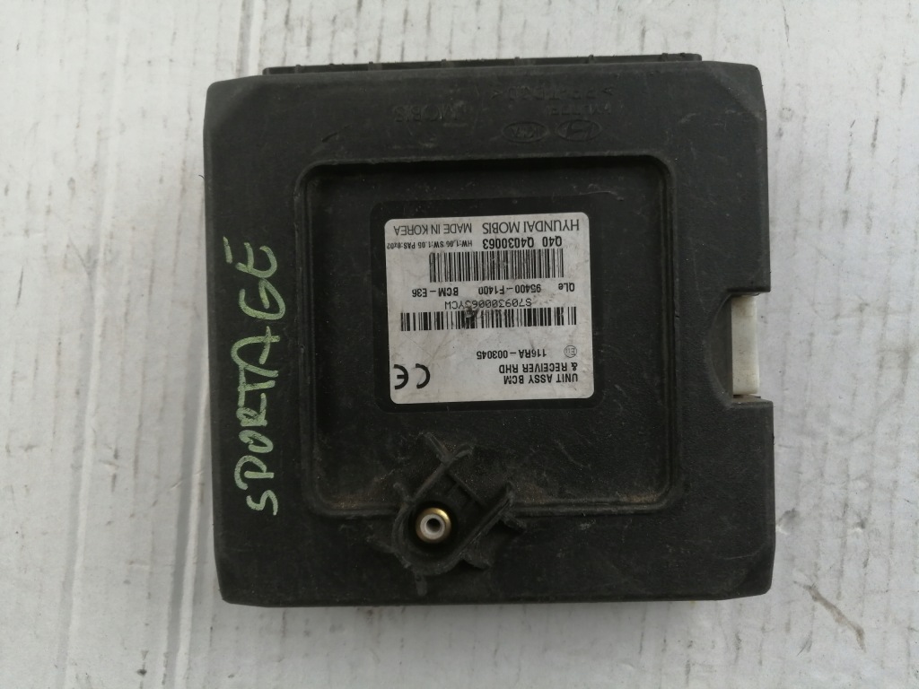 фото №1, Модуль bcm-e36 95400-f1400 kia sportage iv