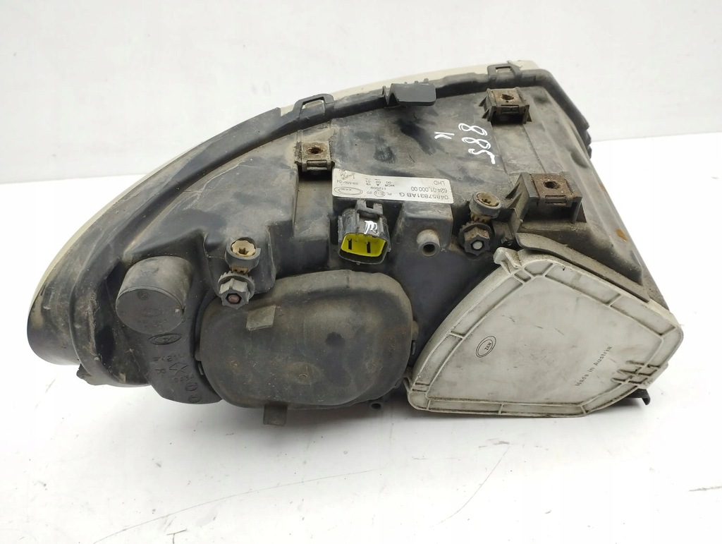 фото №8, Chrysler voyager 2006 ліва сторона лампа передня