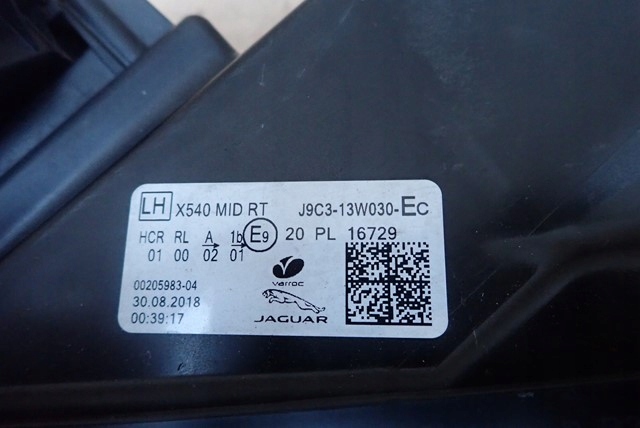 Фара левая фара левый jaguar e pace full led Недорого