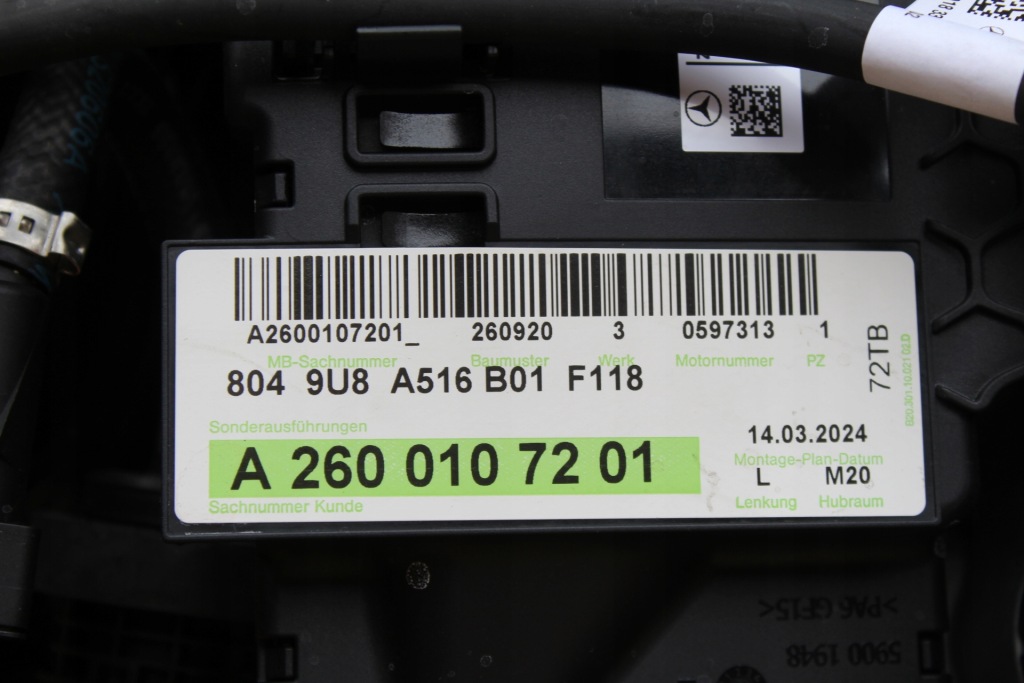 фото №15, Двигатель kompletny новый hybrid 260920 mercedes cla w118 118 2.0 amg