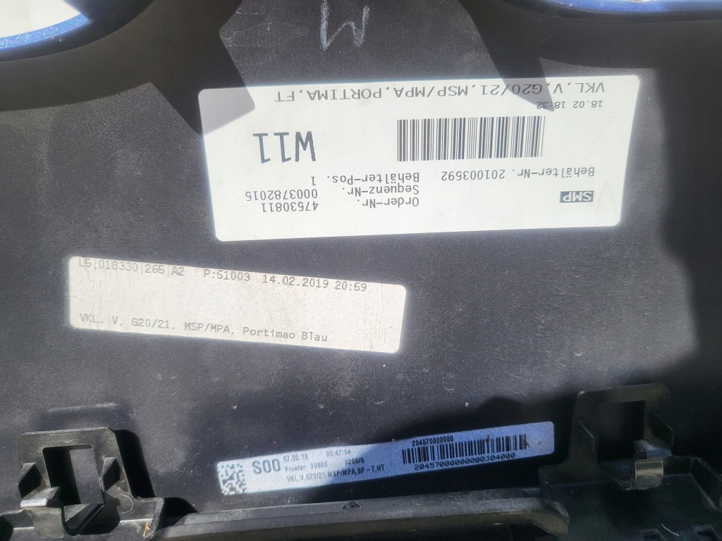 фото №11, Bmw 3 g20 g21 m набір бампер передній перед