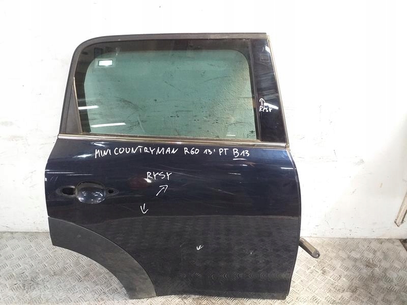 фото №1, Дверь правый задняя задние mini cooper countryman r60
