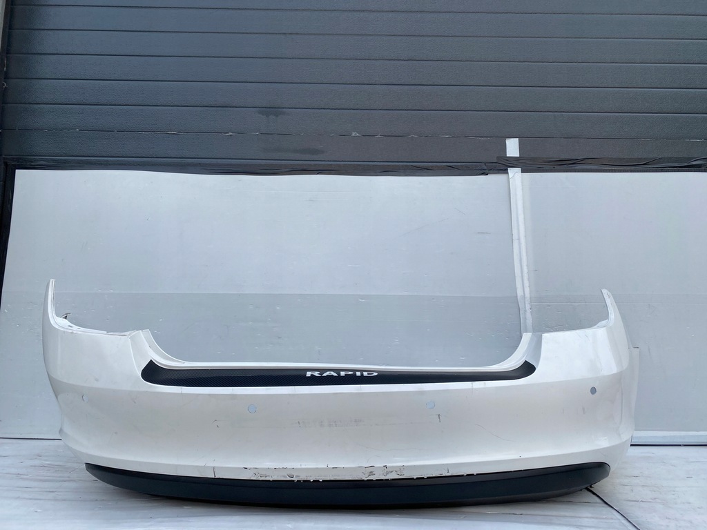 фото №1, Skoda rapid бампер обшивка задняя задний 2012-2019