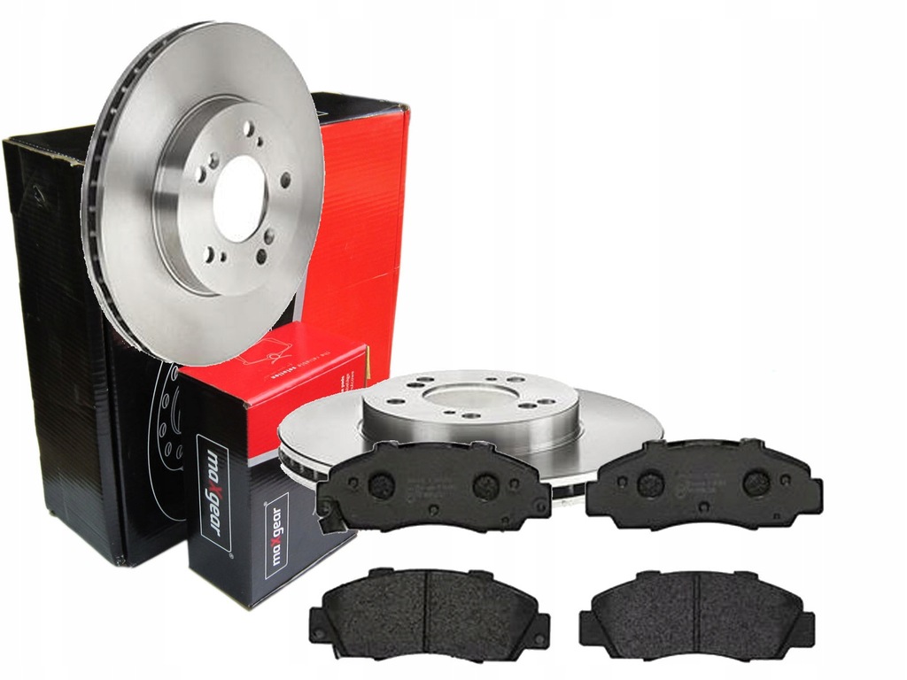 фото №1, Гальмівні диски гальмівні колодки maxgear перед integra shuttle 282mm