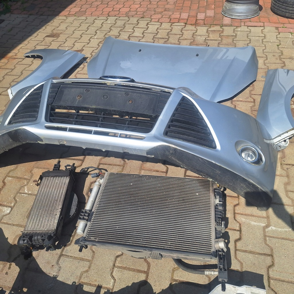 фото №12, Перед kompletny ford focus mk3 1.0 eco код лакофарбового покриття ob 0b