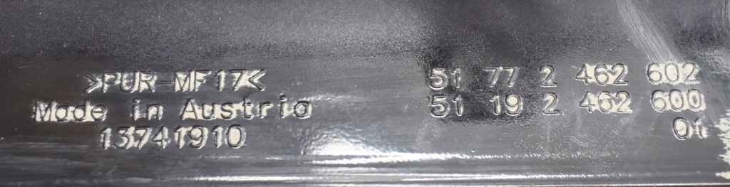 фото №9, Bmw f40 m performance правий поріг молдинг поріг